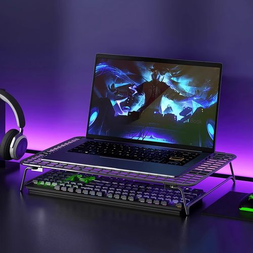 笔记本电脑支架散热书桌置物架可折叠烧烤家用神器多功能电脑增高