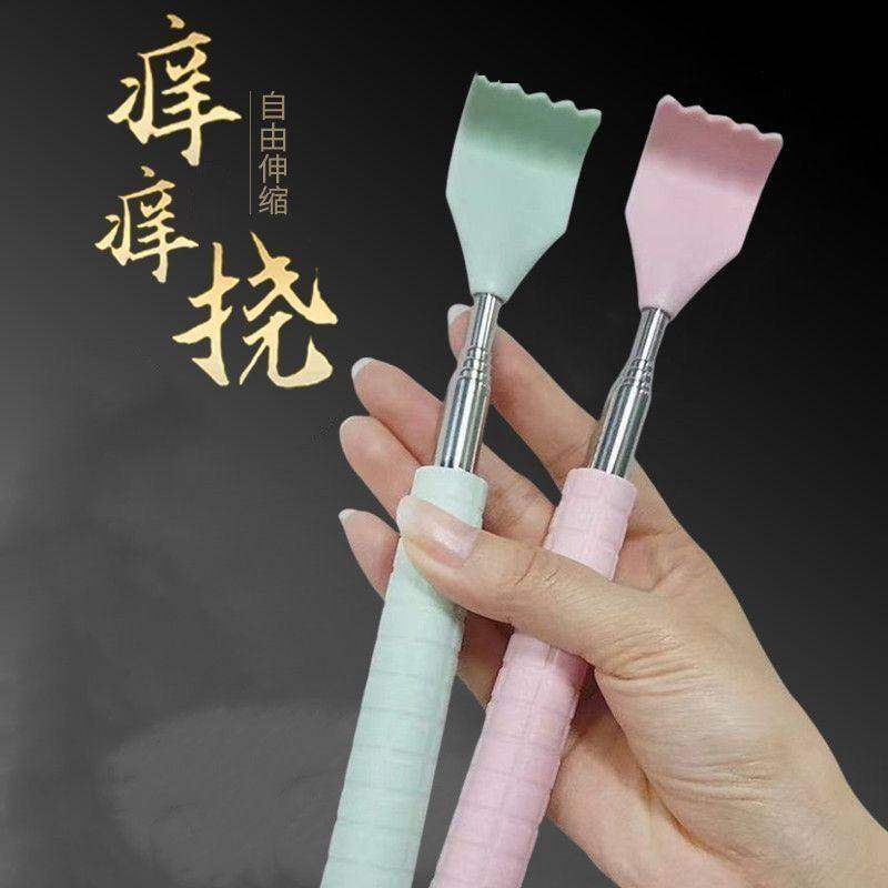 新款痒痒挠神抓背器牛角耙自由伸缩手持老头乐背部按摩挠痒不求人