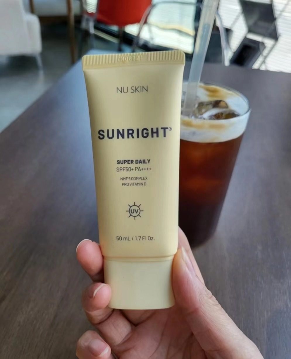 韩国如新防晒霜 晒特丽spf5050ml脸部专用Nuskin防晒霜清爽不油腻