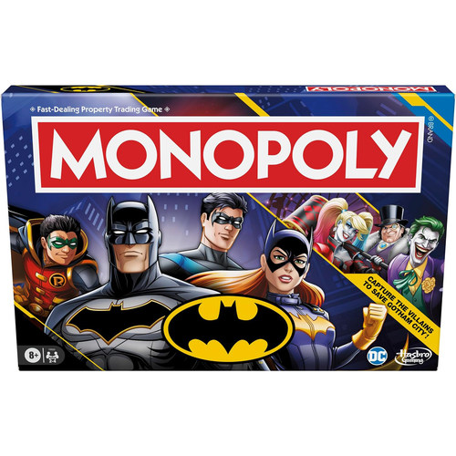 monopoly蝙蝠侠小丑大富翁玩具