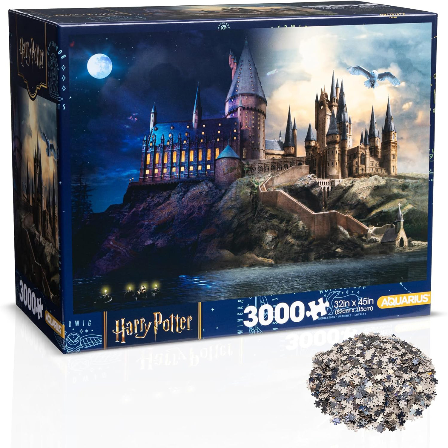 哈利波特霍格沃茨城堡3000片拼图收藏版展示玩具正版Harry Potter