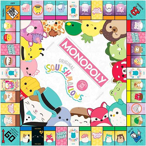 Squishmallows大富翁棉花糖公仔