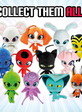 瓢虫雷迪奇迹少女可爱柔软9寸毛绒公仔玩具正版Ladybug Plush Toy