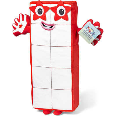 数字积木数字6-10毛绒公仔玩偶