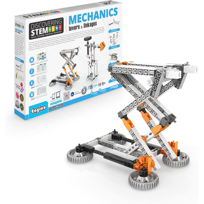 Engino建构机械工程科学玩具正品