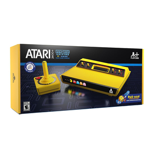 雅达利经典復古食鬼吃豆人特别版游戏机无线杆Atari2600+玩具正版