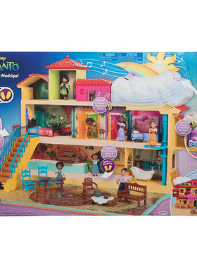 迪士尼魔法满屋米拉贝尔娃娃音乐灯光房子玩具套装正版 Encanto