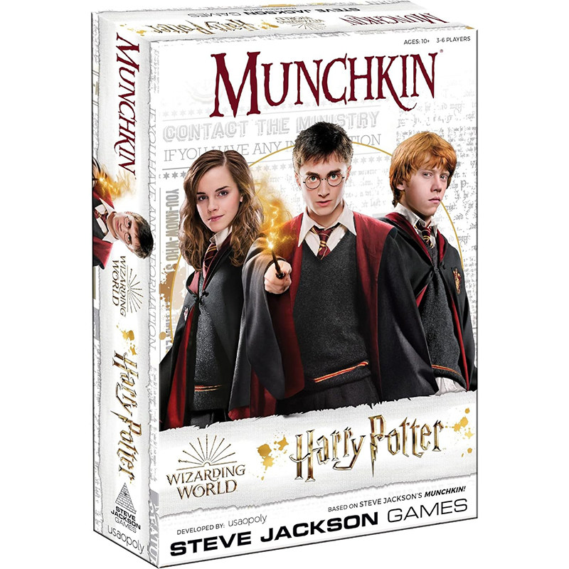 哈利波特Munchkin卡牌游戏正版