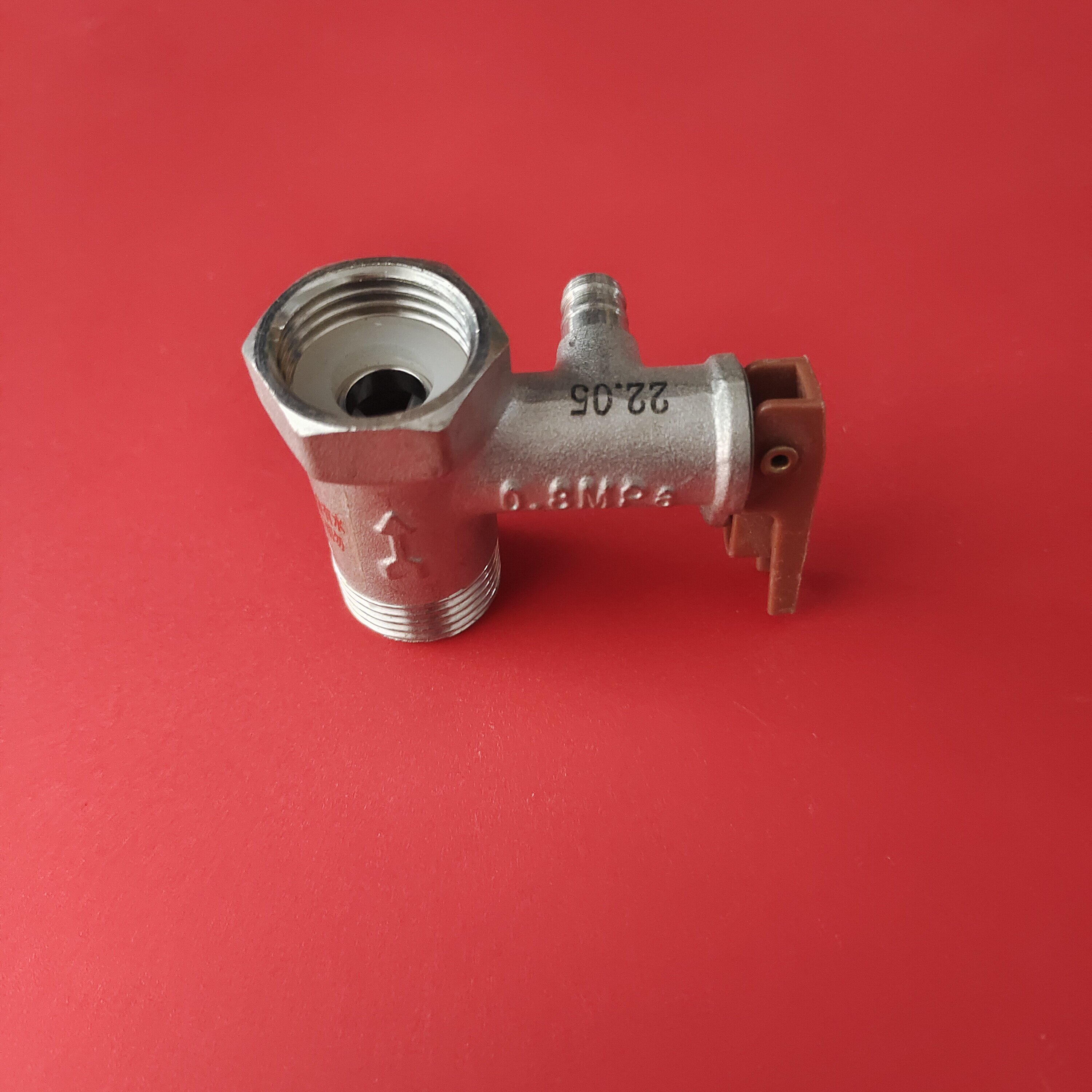 包邮单向泄压阀小厨宝电热水器安全阀配件4分0.8止回减压阀排污阀