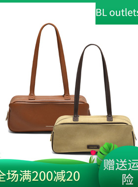 百丽包包女2025冬季新款时髦通勤法棍腋下包单肩波士顿包BL870DX5