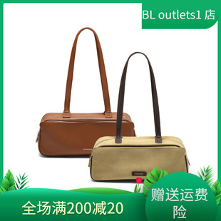 百丽包包女2025冬季 时髦通勤法棍腋下包单肩波士顿包BL870DX5 新款