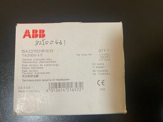 ABB热继电器 TA25 DU 18-25A 可调 全新原装 可开增票议价