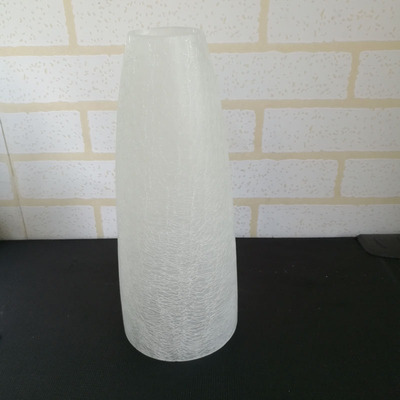 灯具配件 玻璃灯罩 E27灯头灯罩裂纹喇叭灯罩 餐厅 卧室吊灯灯罩