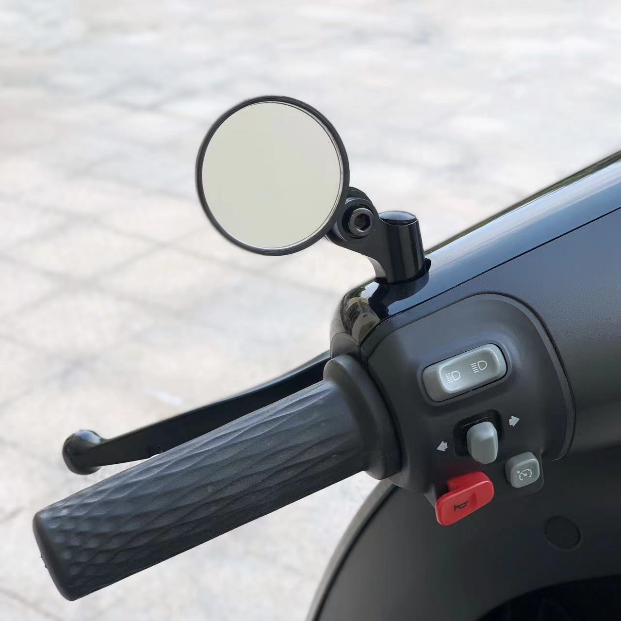 电动车鸡腿镜适用于九号小牛迷你后视镜