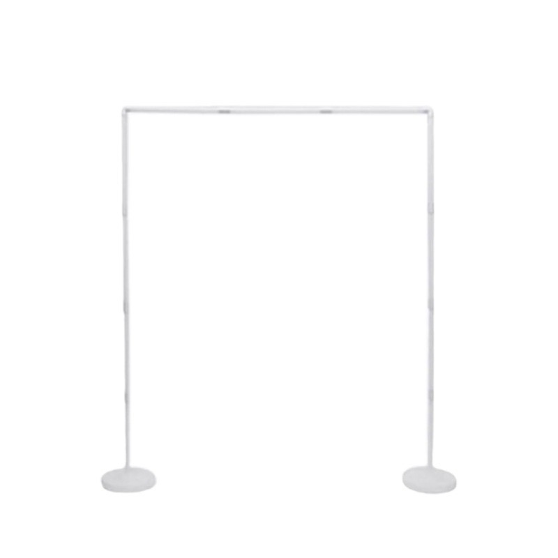 气球背景布方形拱门支架 塑料杆注水底座