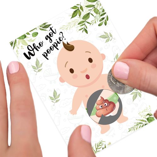 迎婴派对刮刮卡游戏BABYSHOWER