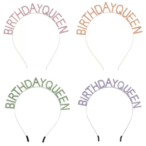 HAPPY BIRTHDAY QUEEN 女王生日发箍 FG111