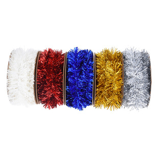 包装带装饰带 彩色毛条彩带(含铁丝) LFB744