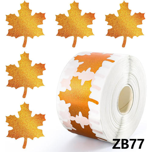 THANKS GIVING 秋季感恩节贴纸礼物包装封口贴 Q-ZB77