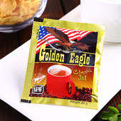 1000g 独立包装 马来西亚原装 进口速溶即溶三合一冲泡咖啡金鹰美式