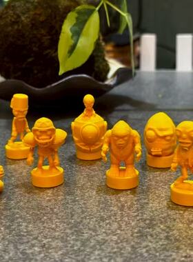 中国象棋~植物大战僵尸(32枚）【3D打印】