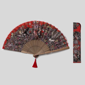 樋口裕子 Higuchi Yuko 手工折扇 眼花的梦境