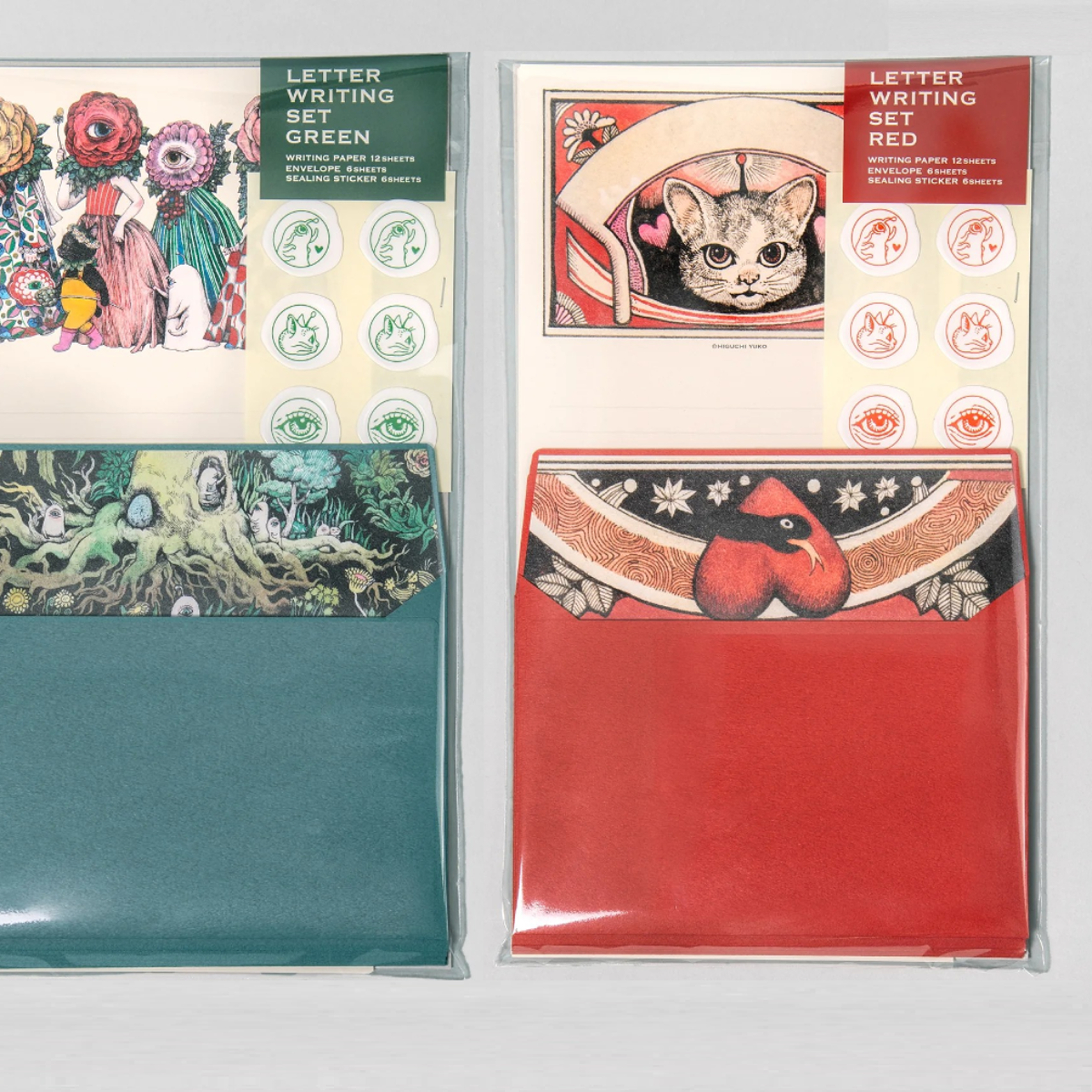 樋口裕子插画信封信纸套装