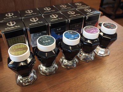 勃艮第酒红朱漆雪茄四叶草墨水