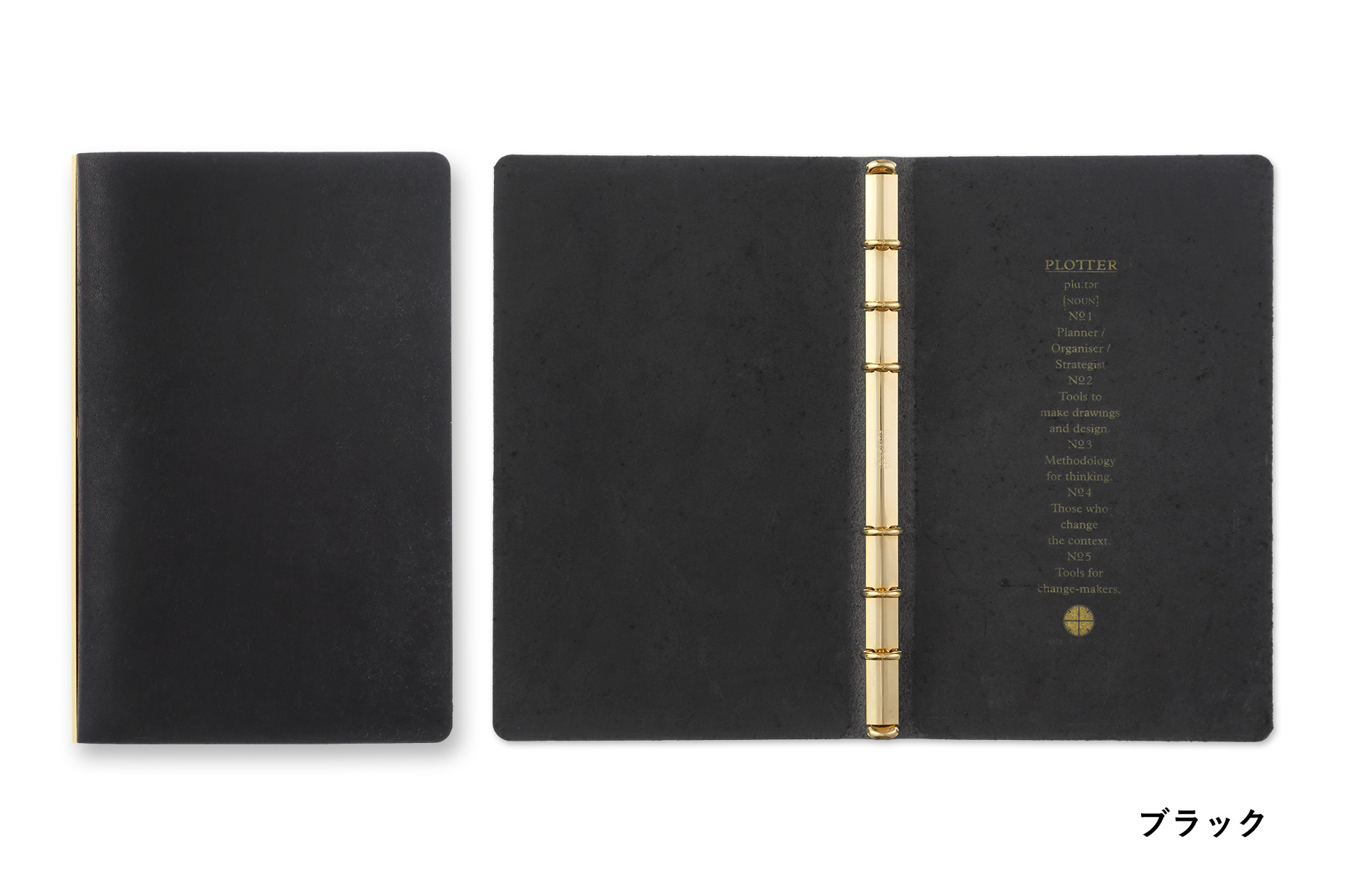 Puebro牛皮书皮A6收纳plotter