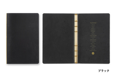 Puebro牛皮书皮A6收纳plotter