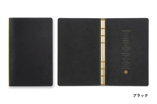 Puebro牛皮书皮A6收纳plotter