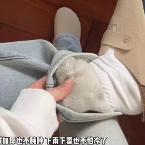 浅蓝喇叭牛仔裤女秋冬2025年新款高腰显瘦弹力加绒加厚直筒微喇裤