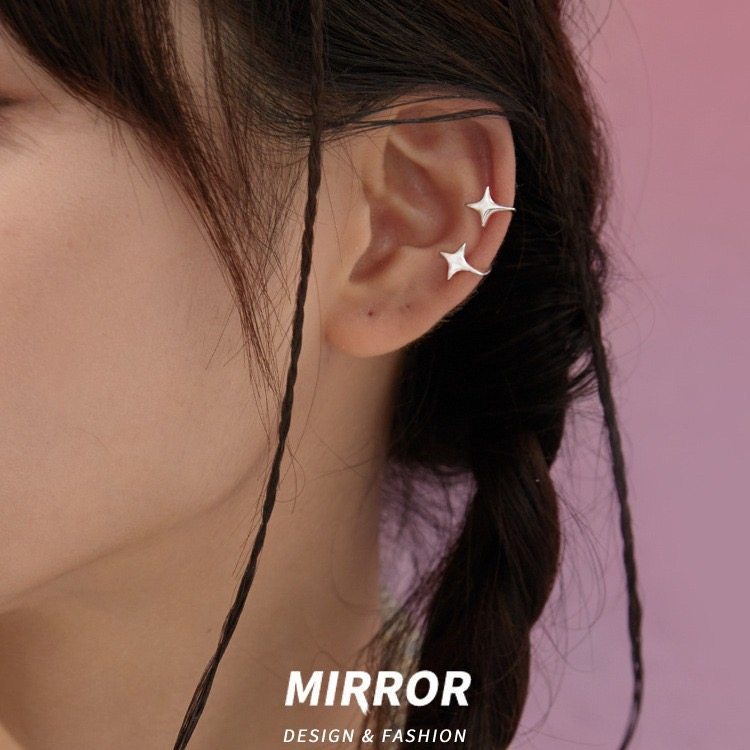 925星星耳夹2025款无耳洞耳骨夹女十字小众设计气质耳钉耳环耳饰,饰品/流行首饰/时尚饰品新,耳夹,淘宝优惠券,粉丝福利购,淘宝优惠卷
