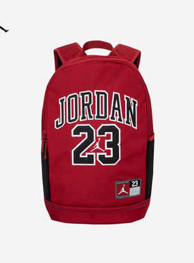 JORDAN乔丹AJ飞人23号红色 双肩包男女包学生新款潮可调节