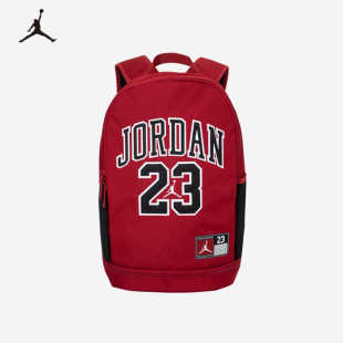 23号红色 潮可调节 双肩包男女包学生新款