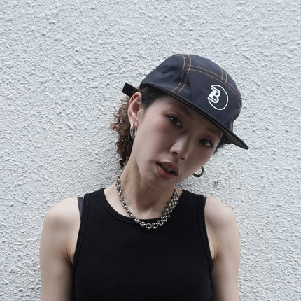 BEAMLIFE夏季户外百搭速干平檐帽男女嘻哈街头滑板五片鸭舌棒球帽