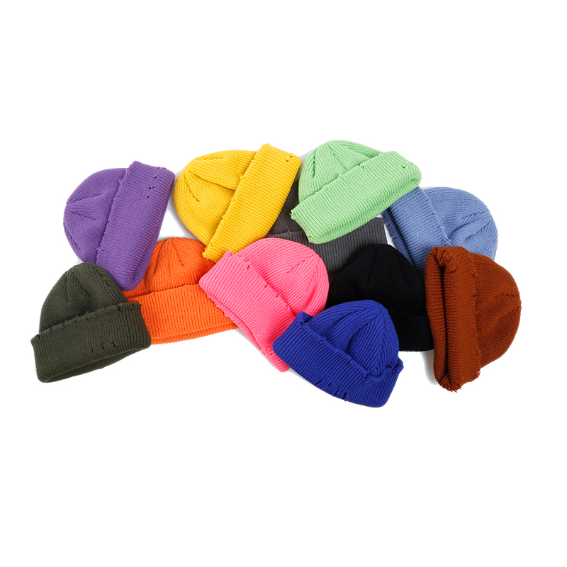 21aw原创街头日系男多色瓜皮冷帽