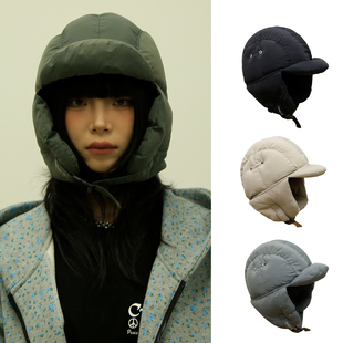 秋冬韩版保暖加厚羽绒棉雷锋帽男女帽子面包帽潮防风包头护耳帽冬