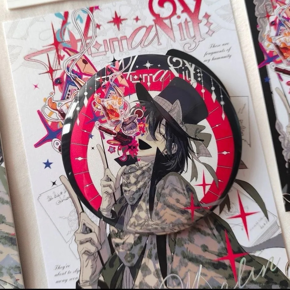 克莱恩 诡秘之主动漫周边二次元谷子双闪吧唧 亚克力透卡自制周边