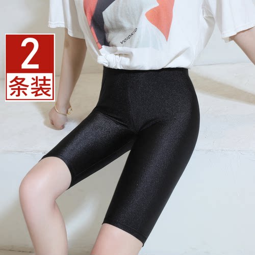 女5分打底裤夏薄大码200斤安全裤