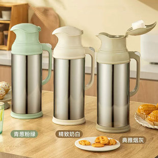 茶瓶宿舍开水瓶 清水热水瓶家用不锈钢保温瓶暖壶大容量热水壶老式
