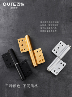 好隐形门铰炼婆婆无槽液压缓冲闭门器自动闭门弹簧闭门铰炼