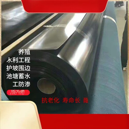 防渗膜鱼塘土工膜PE使用寿命长