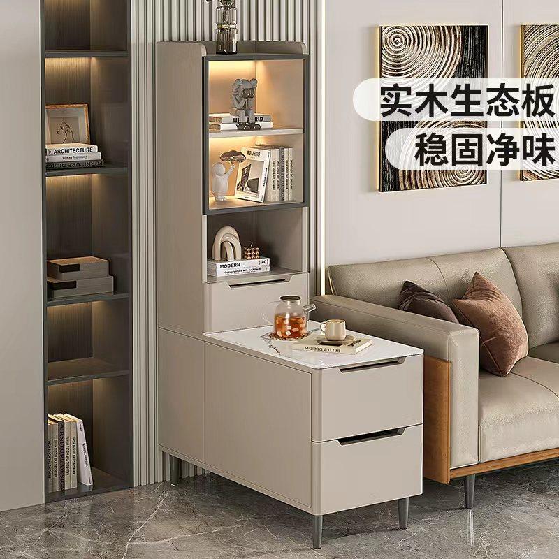 沙发边柜客厅2026新款边几实木侧边柜岩板边桌轻奢高级感沙发柜,住宅家具,角几/边几,淘宝优惠券,粉丝福利购,淘宝优惠卷