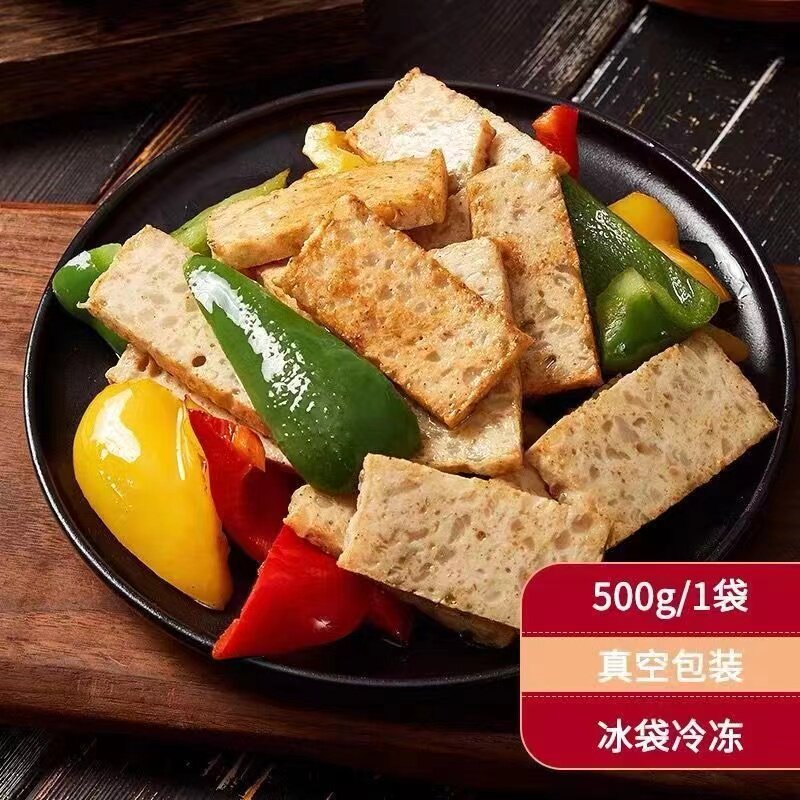 潮汕特产翅脯猪肉饼猪肉卷正宗广东风味肉饼火锅烧烤食材一斤