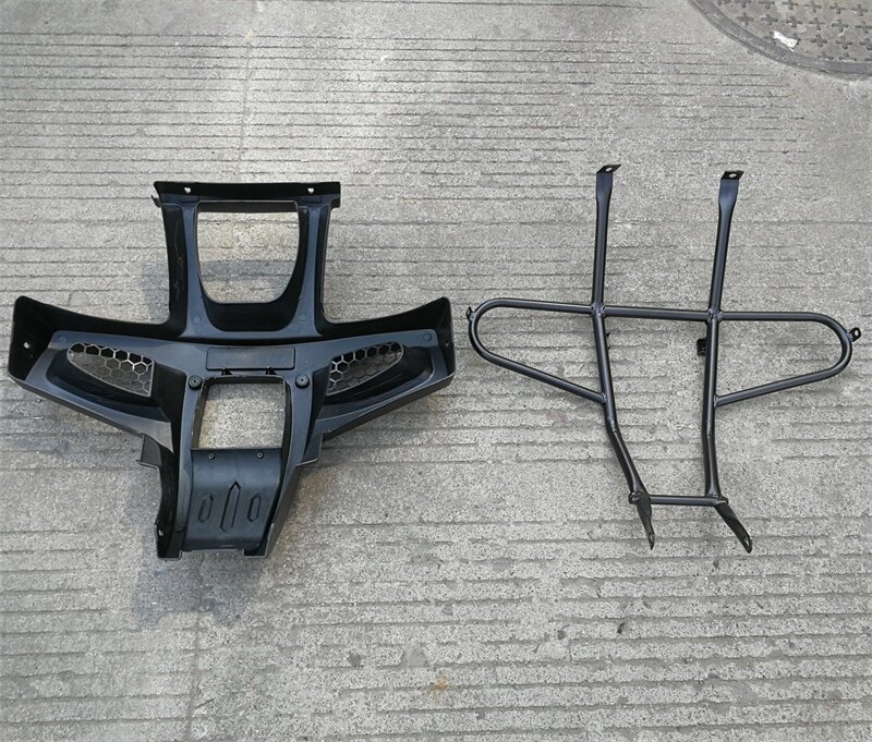 ATV四轮越野摩托车改装配件 大公牛沙滩车前铁保险杠 前铁保护架