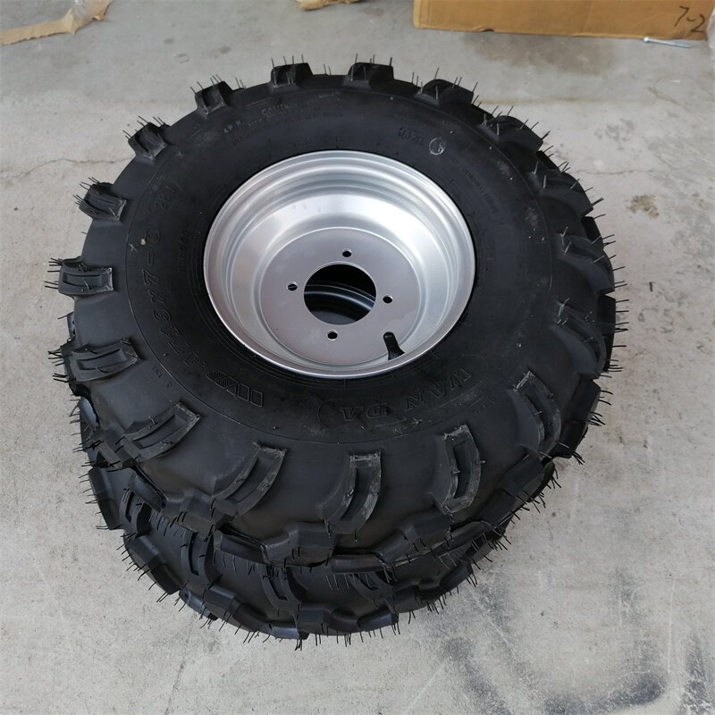 摩托沙滩车配件真空轮胎19X7-8寸耐磨越野公路轮毂包邮