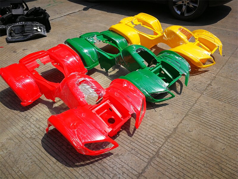 沙滩车配件 大公牛沙滩车全套外壳 全车塑料件主体坐垫脚踏包边