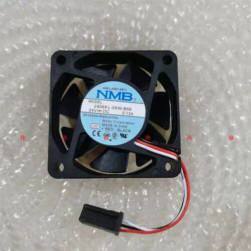 2406KL-05W-B59 DC24V 0.13A NMB风扇A90L-0001-0511 发那科风扇