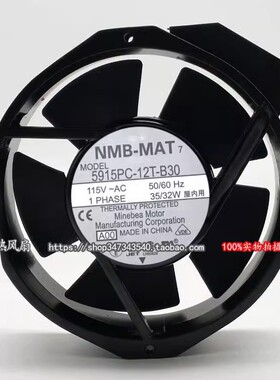 5915PC-12T-B30 -A00 115VAC原装NMB 172*150*38变频器散热风扇